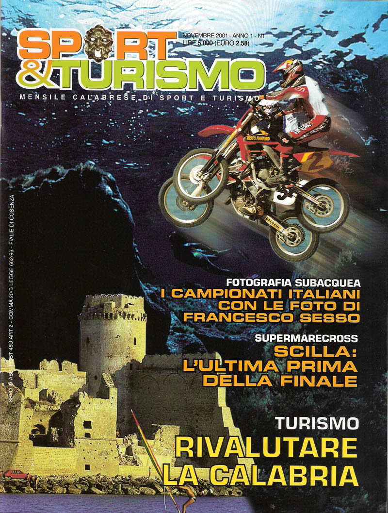 Copertina 2001 novembre sport&turismo