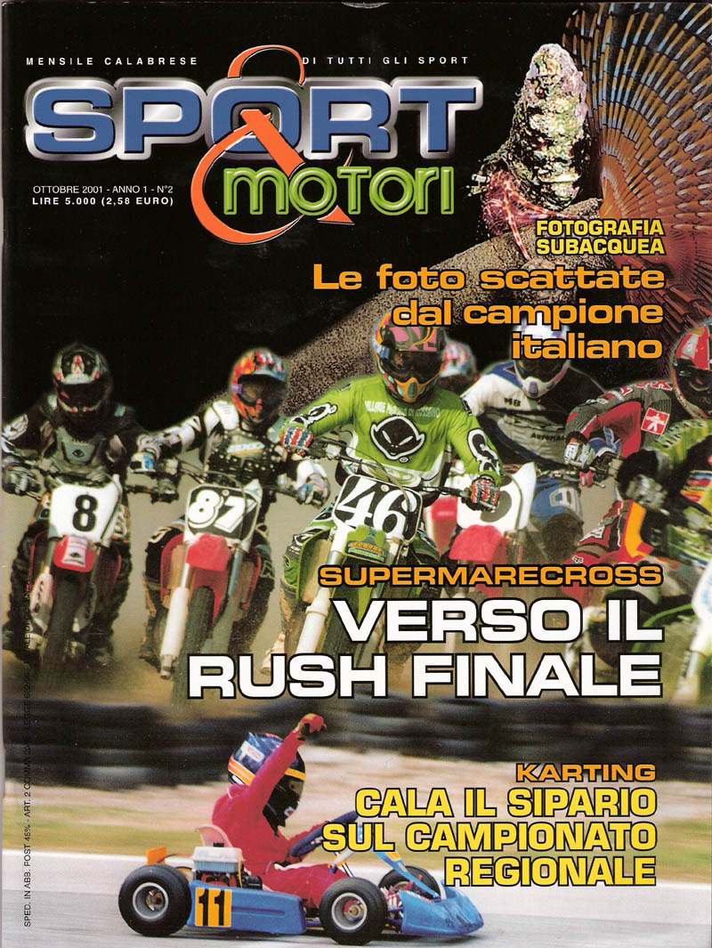 Copertina 2001 ottobre sport&motori 01