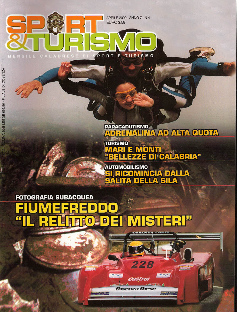 Copertina 2002 aprile sport&turismo 01