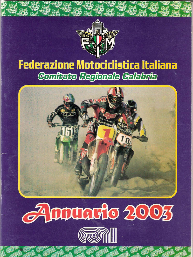 Copertina 2003 annuario FMI